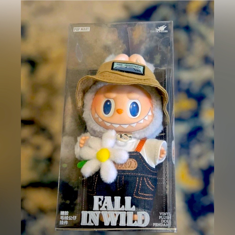 Pop Mart Fall in Wild Labubu Vinyl Plush Doll NIB Authentic